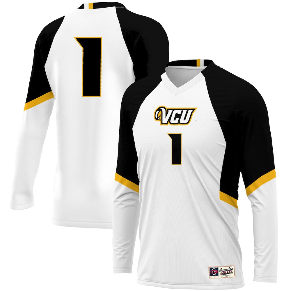 Vcu Rams Lightweight Gameday Greats White Football Jersey product image
