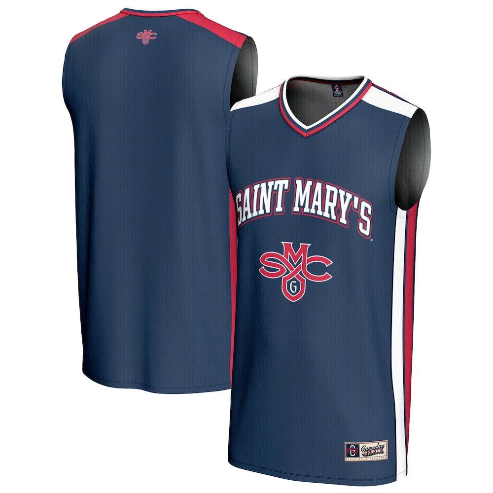 Saint Mary's Gaels Gameday Greats Navy Basketball Jersey product image