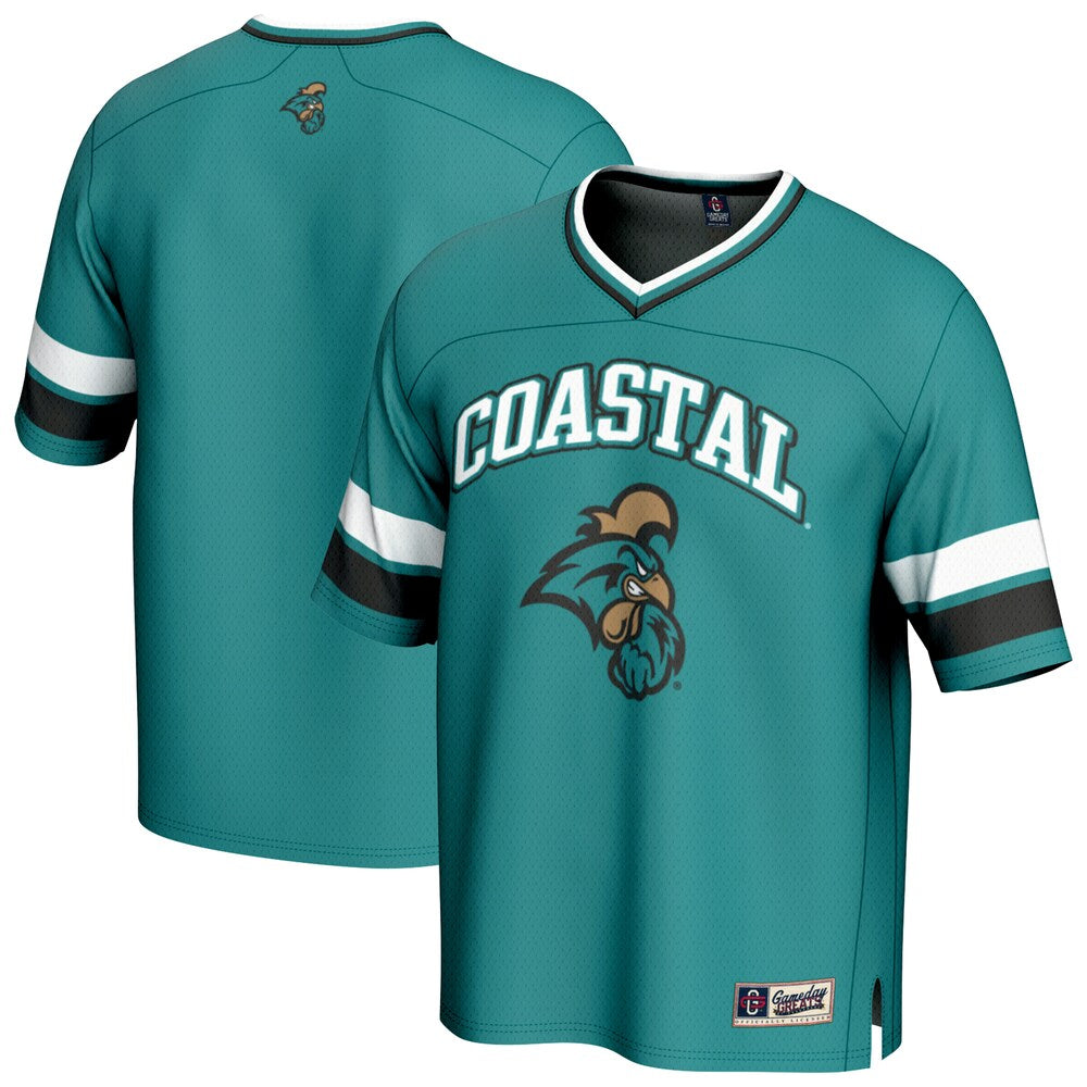 Coastal Carolina Chanticleers Gameday Greats Teal Football Jersey product image