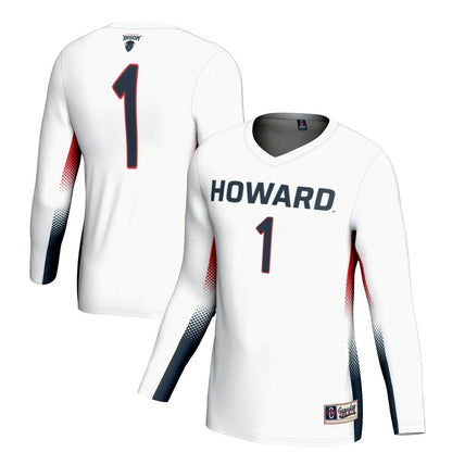 Howard Bison Lightweight Gameday Greats White Football Jersey product image