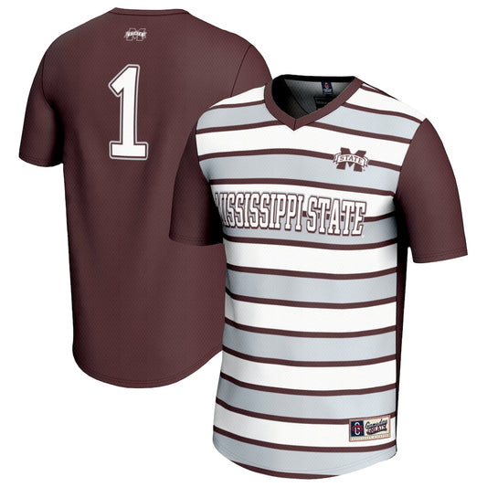 Mississippi State Bulldogs Lightweight Gameday Greats Maroon Soccer Jersey product image