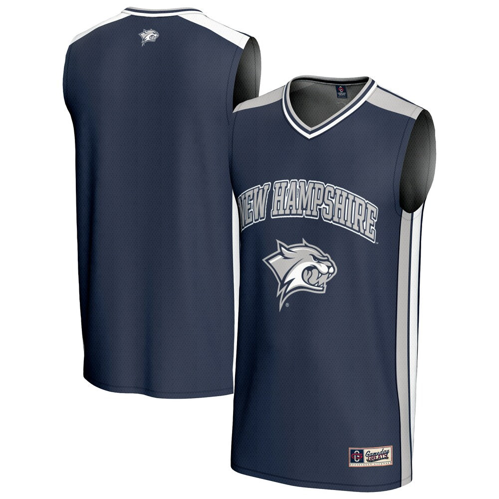 New Hampshire Wildcats Gameday Greats Navy Basketball Jersey product image