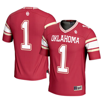 Oklahoma Sooners Gameday Greats Crimson Football Jersey product image