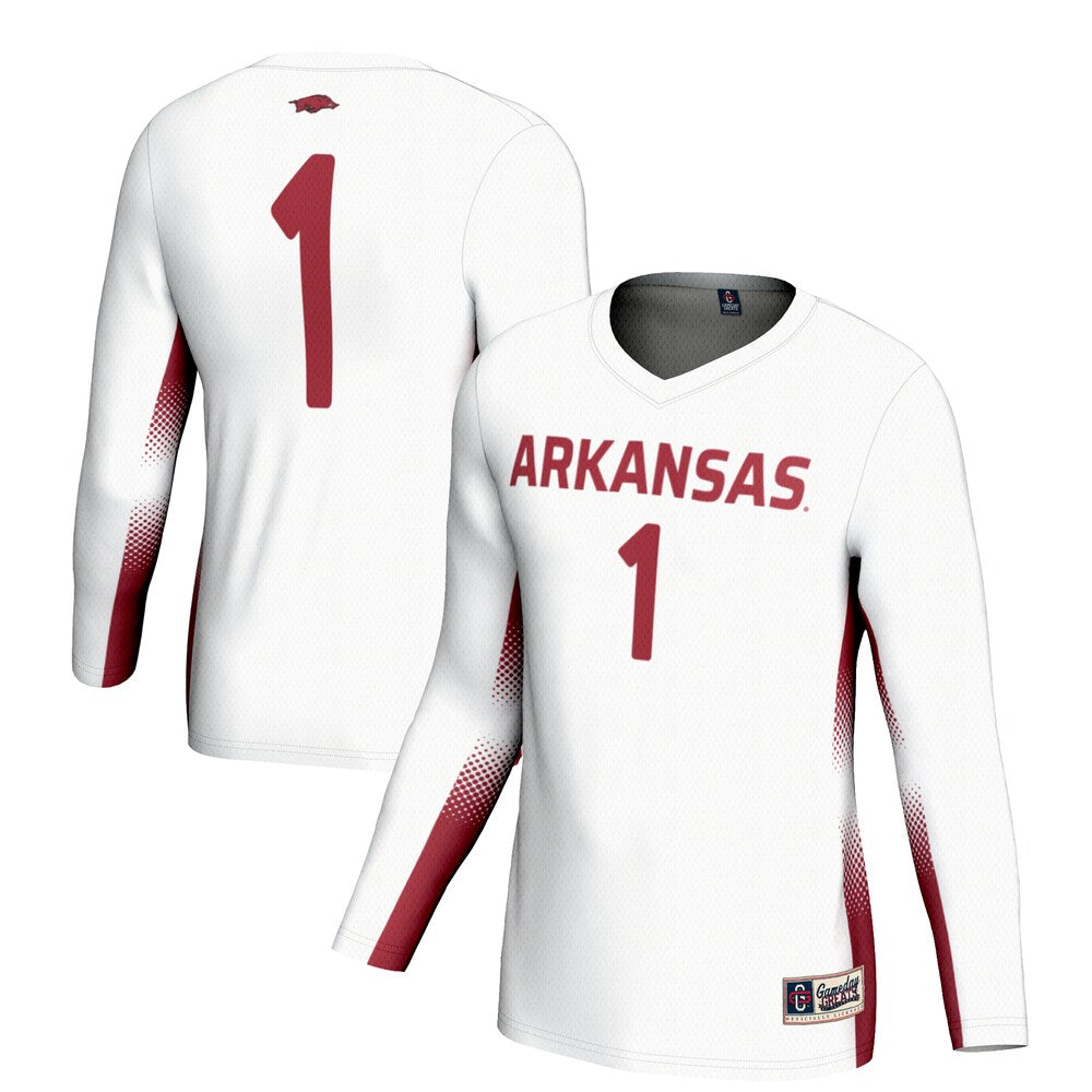 Arkansas Razorbacks Lightweight Gameday Greats White Football Jersey product image