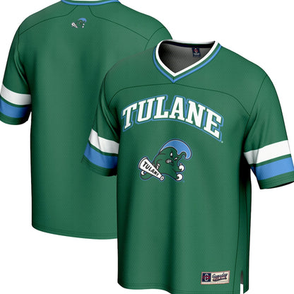 Tulane Green Wave Gameday Greats Green Football Jersey product image