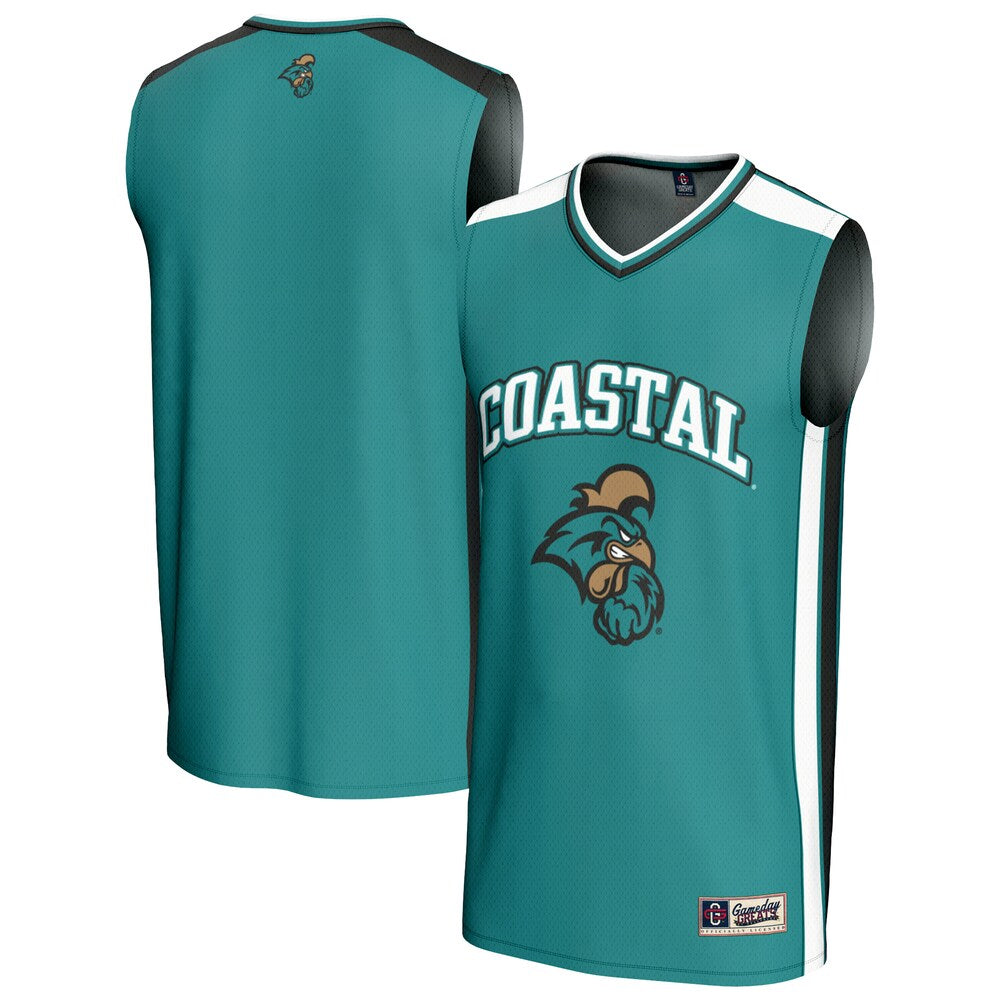Coastal Carolina Chanticleers Gameday Greats Teal Basketball Jersey product image