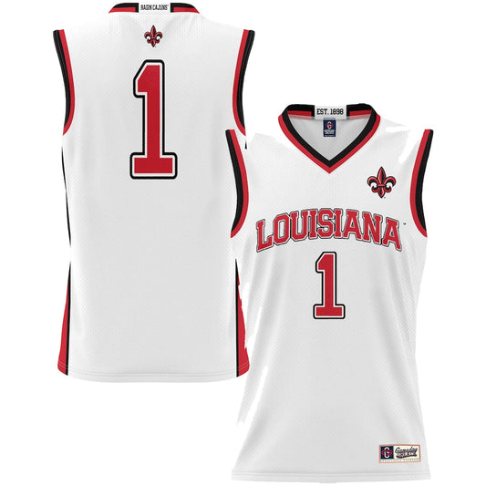 Louisiana Ragin' Cajuns Lightweight Gameday Greats White Basketball Jersey product image