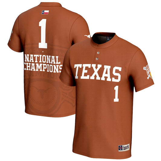 Texas Longhorns 2025 Lightweight Gameday Greats Orange Football Jersey product image