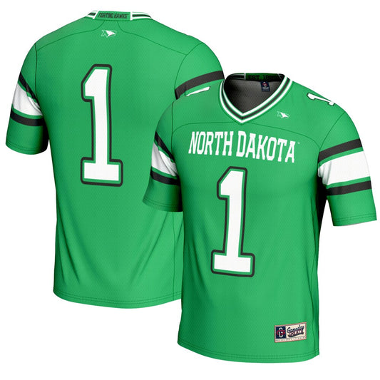 North Dakota Gameday Greats Kelly Green Football Jersey product image