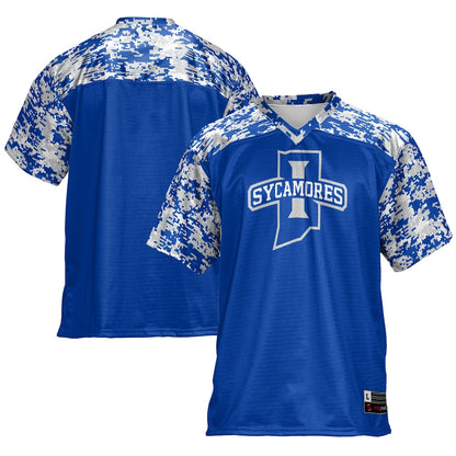 Indiana State Sycamores Gameday Greats Royal Football Jersey product image