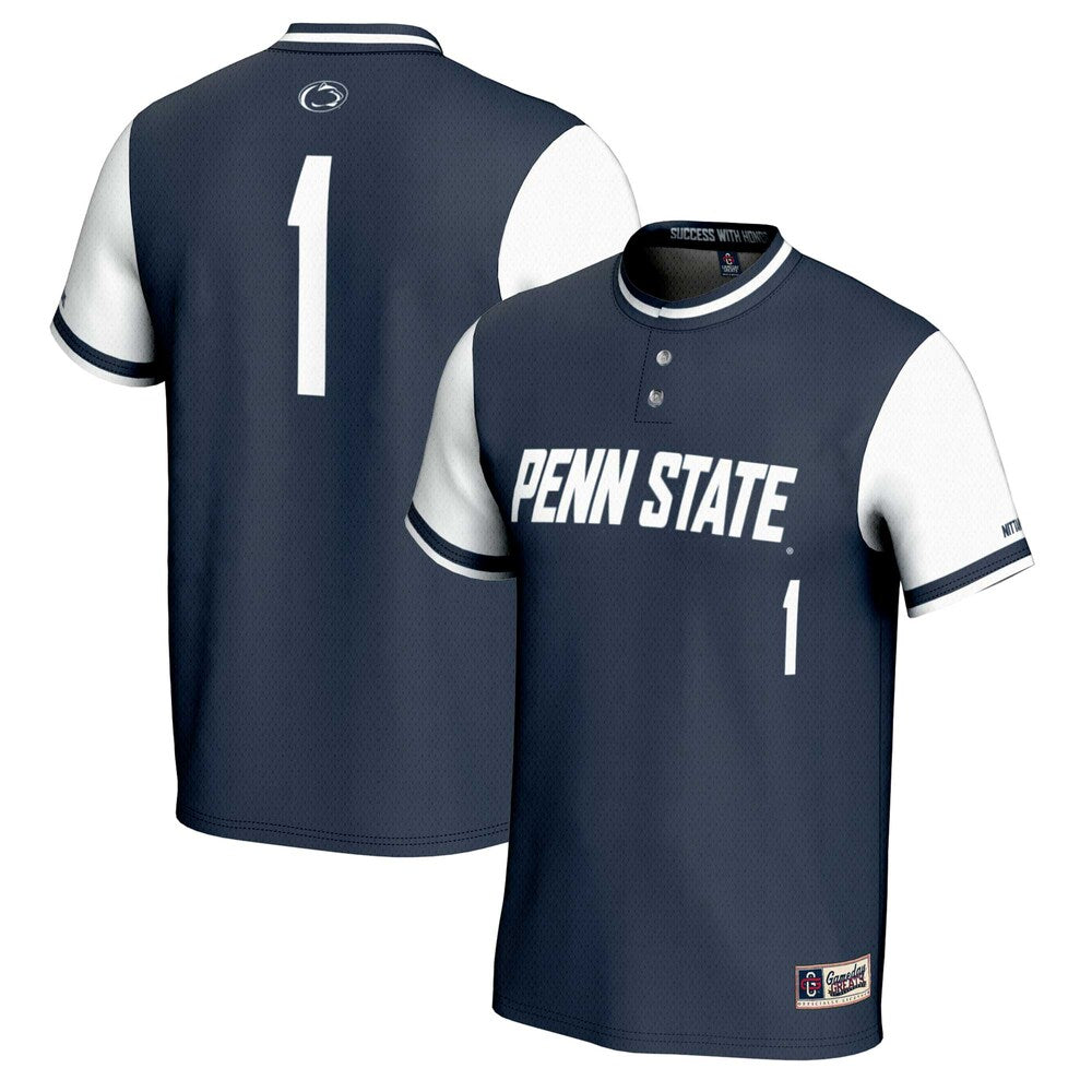 Penn State Nittany Lions Lightweight Gameday Greats Navy Football Jersey product image