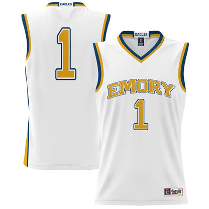 Emory Eagles Lightweight Gameday Greats White Basketball Jersey product image