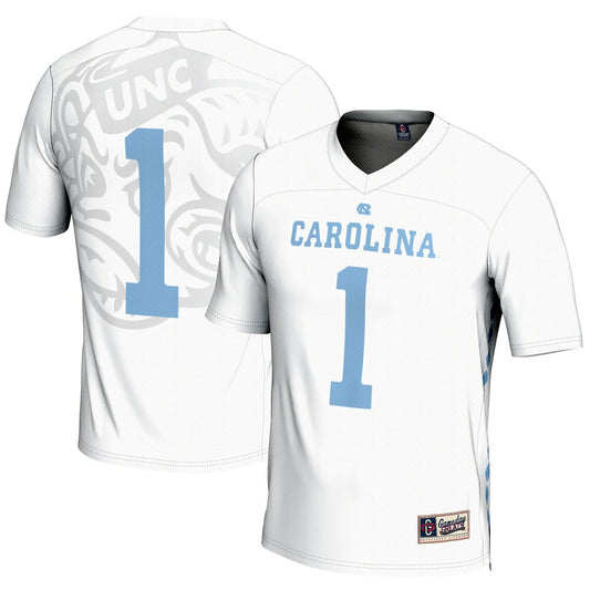 North Carolina Tar Heels Lightweight Gameday Greats White Football Jersey product image