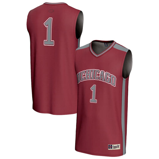 Uchicago Maroons Lightweight Gameday Greats Maroon Basketball Jersey product image