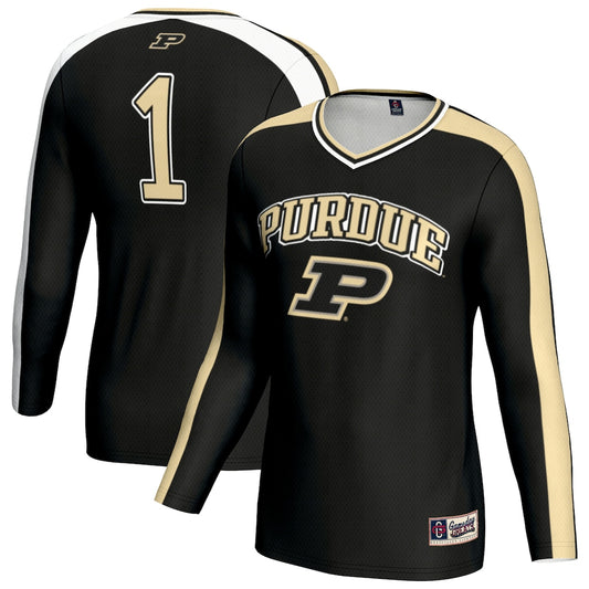 Purdue Boilermakers Lightweight Gameday Greats Black Football Jersey product image