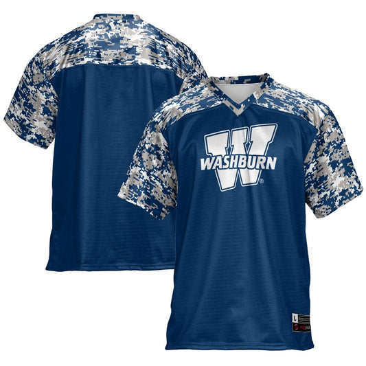 Washburn Ichabods Gameday Greats Blue Football Jersey product image