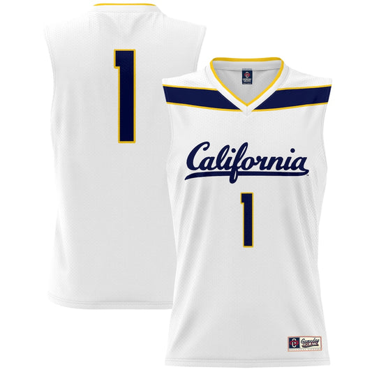 Cal Bears Lightweight Gameday Greats White Basketball Jersey product image