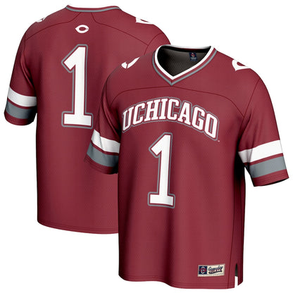 Uchicago Maroons Lightweight Gameday Greats Maroon Football Jersey product image
