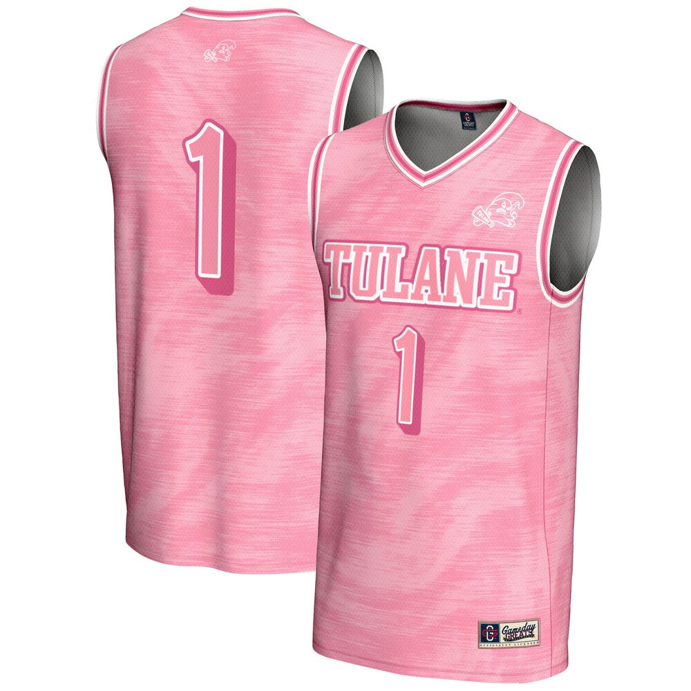 Tulane Green Wave Lightweight Gameday Greats Green Basketball Jersey product image