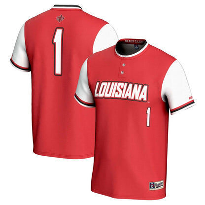 Louisiana Ragin' Cajuns Lightweight Gameday Greats Cardinal Football Jersey product image