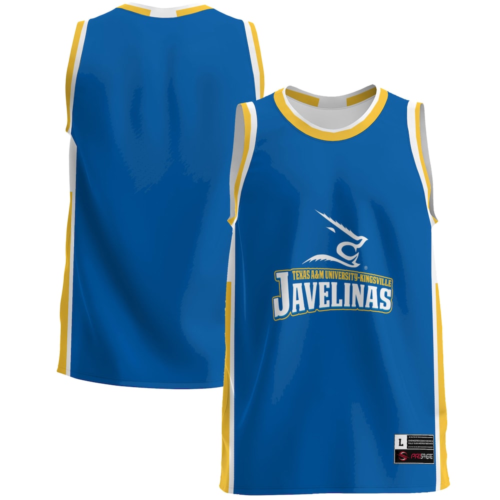 Texas A&m Kingsville Javelinas Lightweight Gameday Greats Blue Basketball Jersey product image