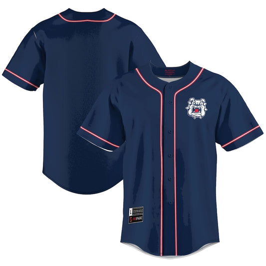 Fresno State Bulldogs Lightweight Gameday Greats Blue Baseball Jersey product image