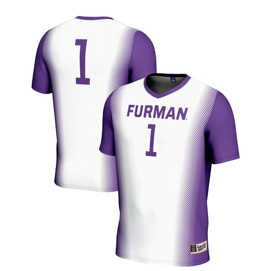 Furman Paladins Lightweight Gameday Greats White Soccer Jersey product image