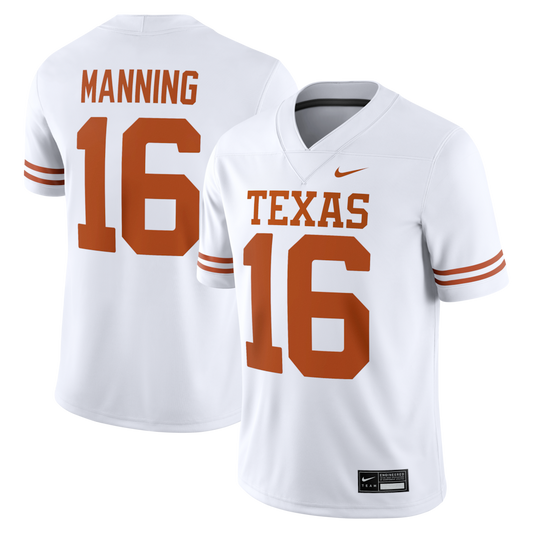 Texas Longhorns Game White Football Jersey product image
