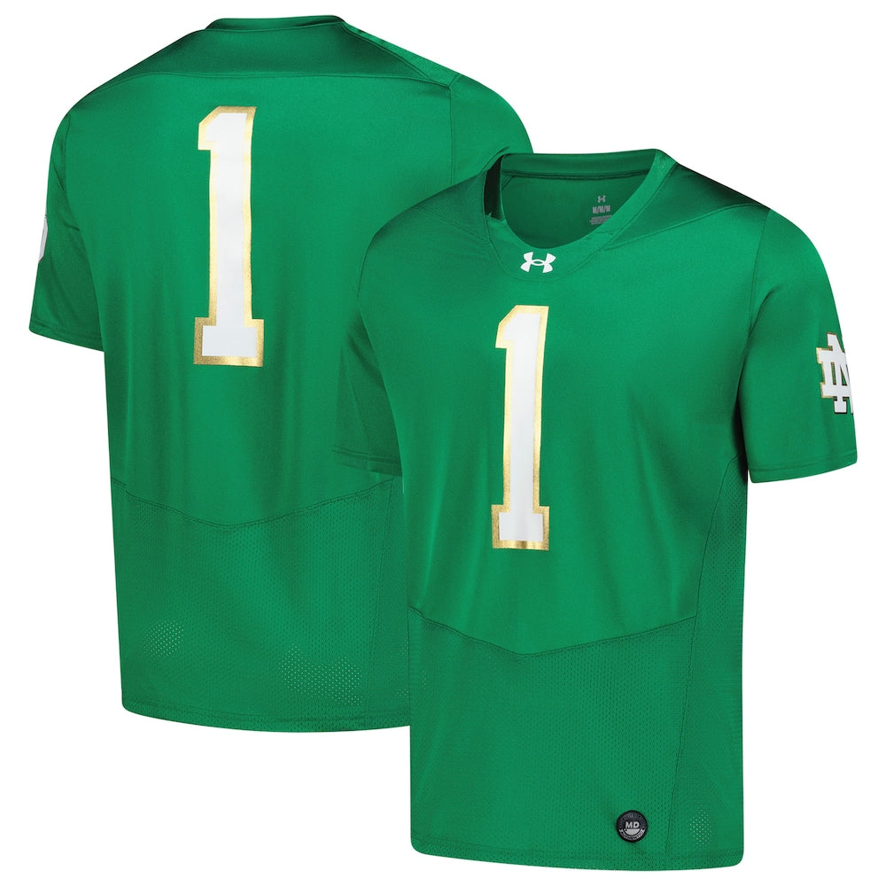 Notre Dame Fighting Irish Replica Green Football Jersey product image