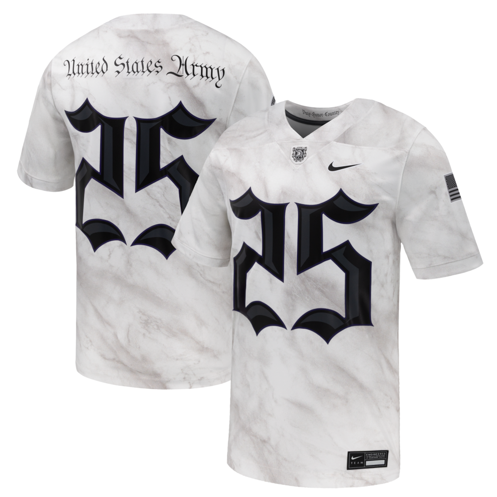 Army Black Knights #25 Game Black Football Jersey product image