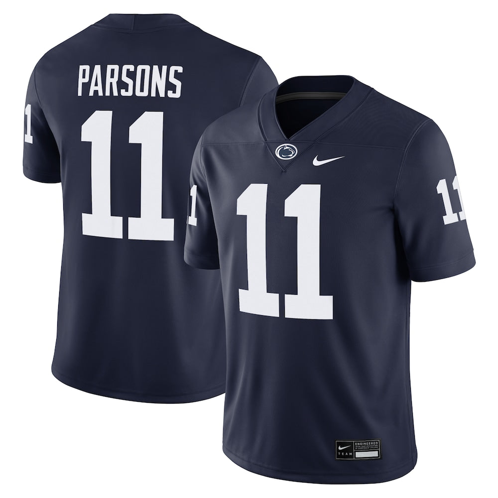 Penn State Nittany Lions Game Navy Football Jersey product image