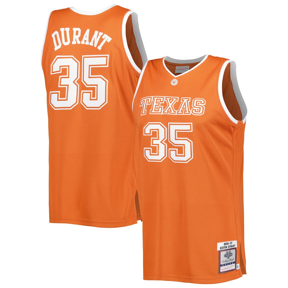 Texas Longhorns 2006-07 Throwback Orange Football Jersey product image