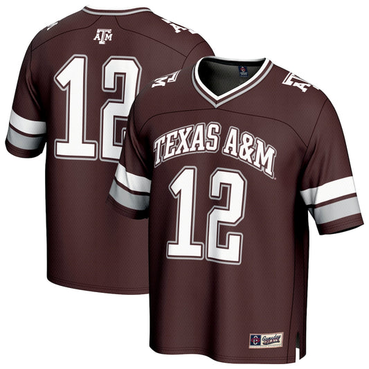 Texas A&m Aggies Lightweight Gameday Greats Maroon Football Jersey product image
