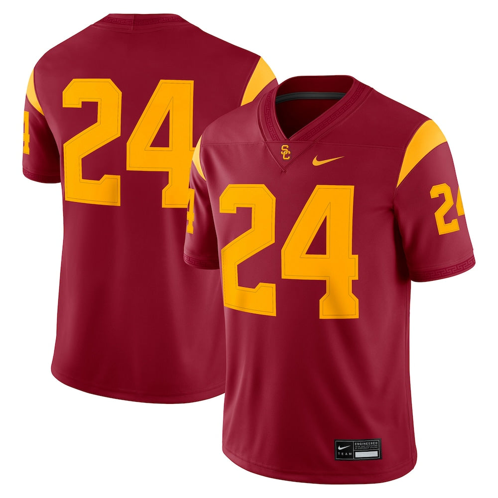 USC Trojans #24 Game Cardinal Football Jersey product image