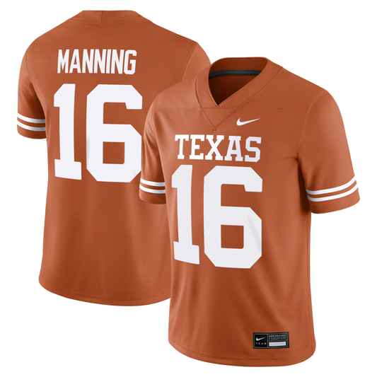 Texas Longhorns 4 Home Game Orange Football Jersey product image