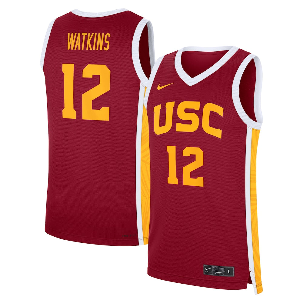 USC Trojans Replica Cardinal Basketball Jersey product image