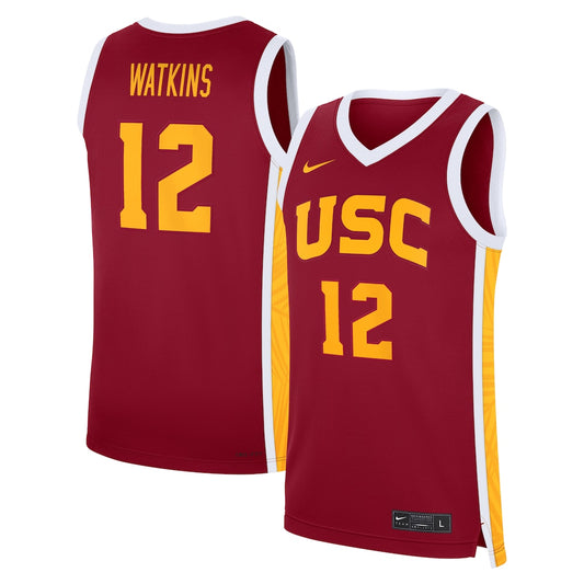 USC Trojans Replica Cardinal Basketball Jersey product image