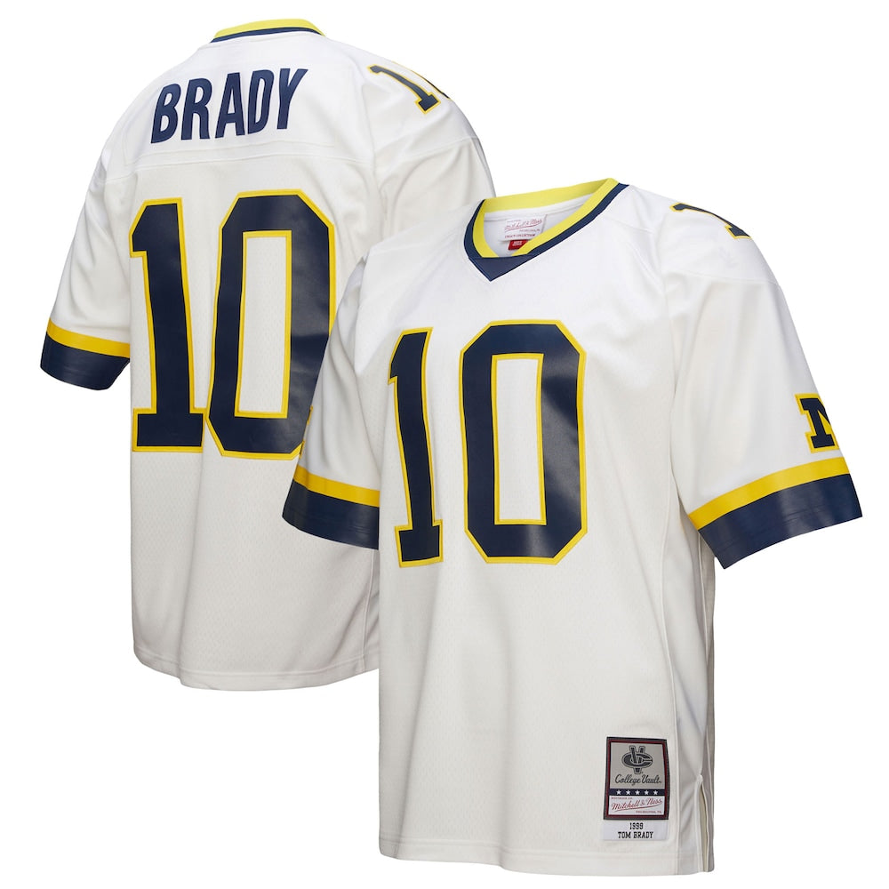 Michigan Wolverines 1999 Legacy White Football Jersey product image