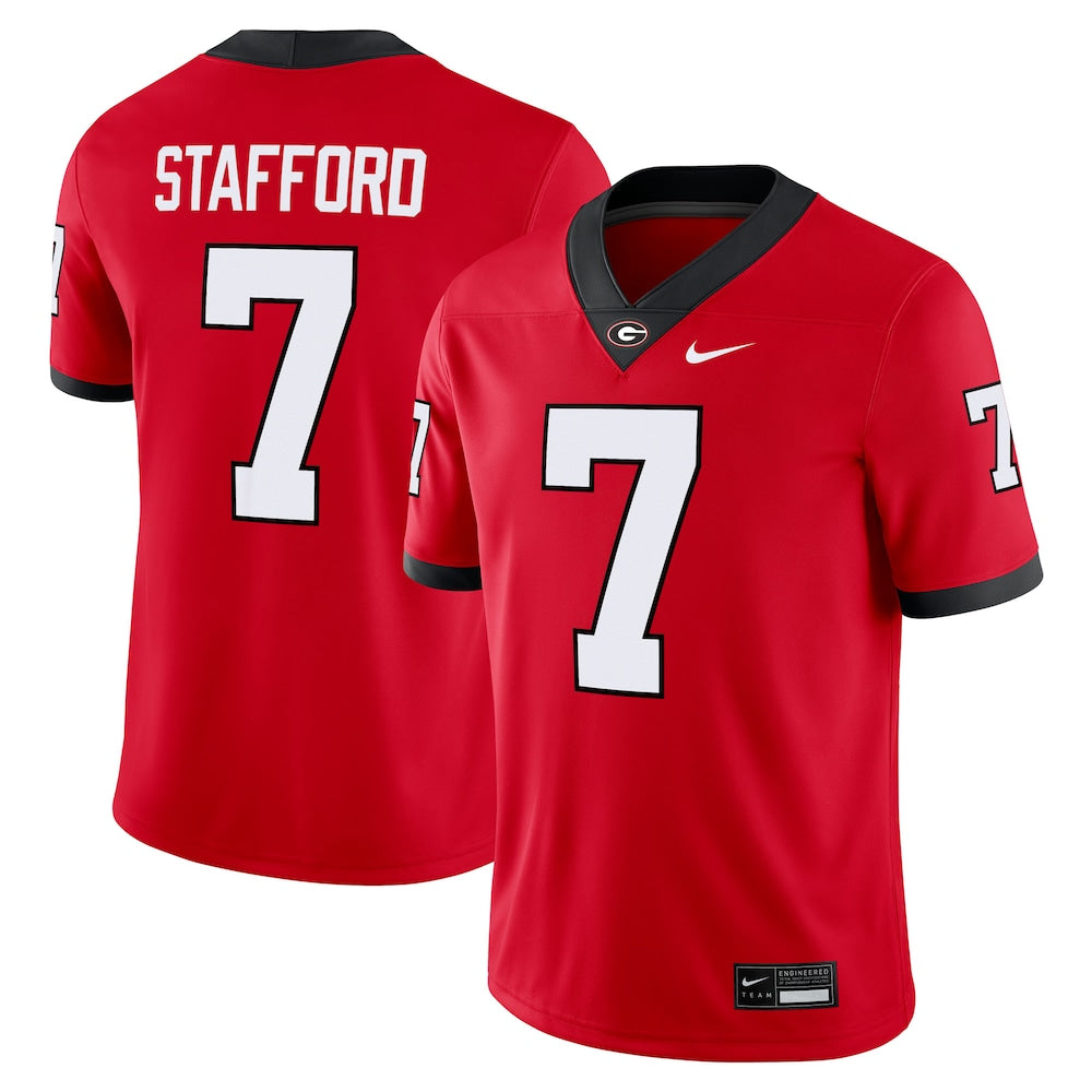 Georgia Bulldogs Game Red Football Jersey product image