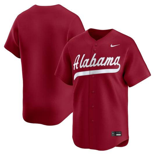 Alabama Crimson Tide Limited Crimson Baseball Jersey product image