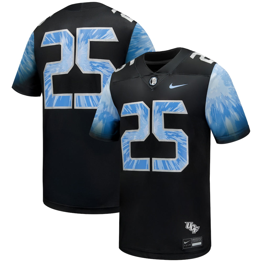 UCF Knights #25 2025 Game Black Football Jersey product image