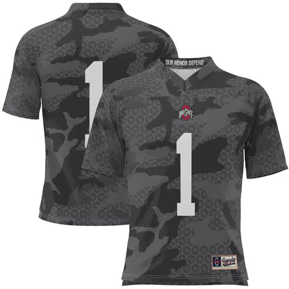 Ohio State Buckeyes Gameday Greats Black Football Jersey product image