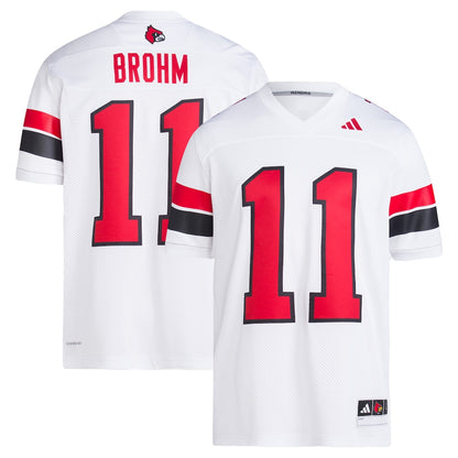Louisville Cardinals Premier White Football Jersey product image