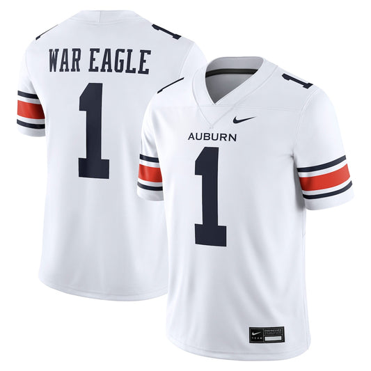 Auburn Tigers Away Game White Football Jersey product image
