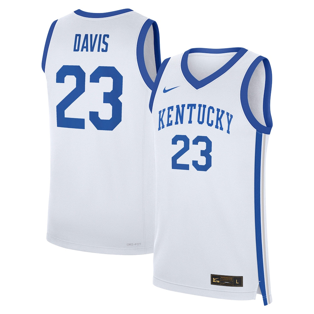 Kentucky Wildcats Replica White Basketball Jersey product image