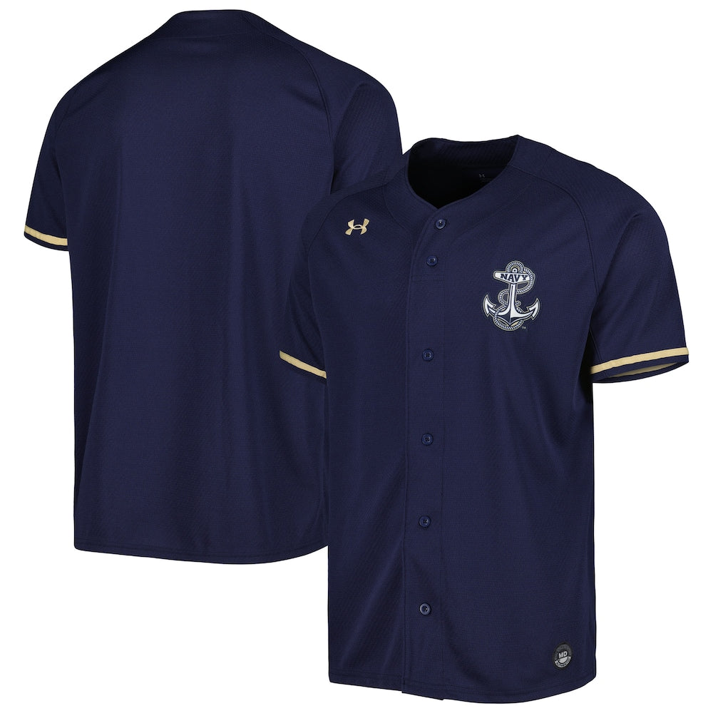 Navy Midshipmen Replica Navy Baseball Jersey product image