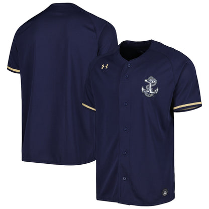 Navy Midshipmen Replica Navy Baseball Jersey product image