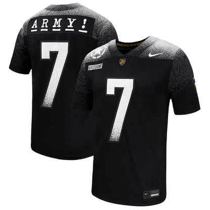 Army Black Knights 2024 Alternate Untouchable Black Football Jersey product image