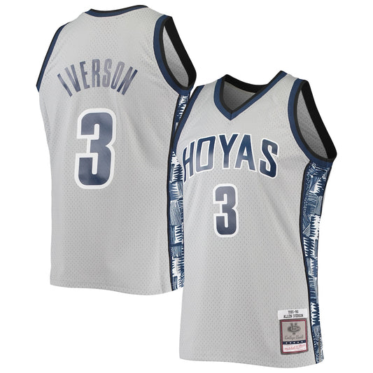 Georgetown Hoyas Swingman Replica Gray Football Jersey product image