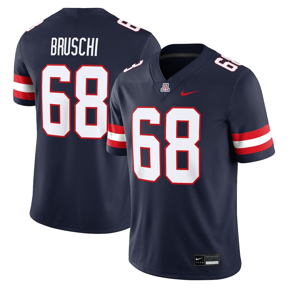Arizona Wildcats Home Game Navy Football Jersey product image